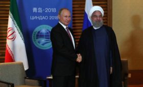 Встреча с Президентом Ирана Хасаном Рухани