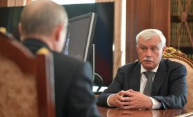 Встреча с губернатором Санкт-Петербурга Георгием Полтавченко