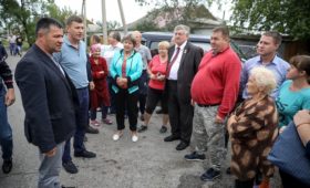 Андрей Тарасенко посетил пострадавшие от паводка районы Приморя