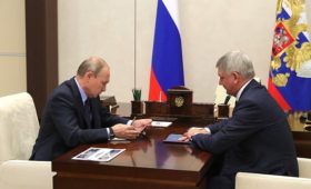 Встреча с временно исполняющим обязанности губернатора Воронежской области Александром Гусевым