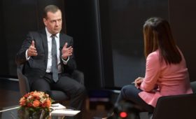 Интервью Дмитрия Медведева телеканалу «Евроньюс»