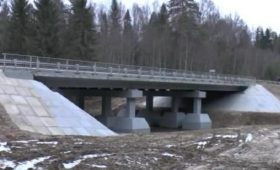 В Костромской области построен еще один новый железобетонный мост
