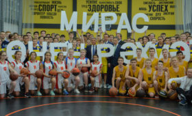 Президент Татарстана открыл в Альметьевске новый спорткомплекс «Мирас»