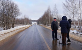 В Брянской области продолжается масштабный ремонт дорог: введена в эксплуатацию дорога Рогнедино — Снопот