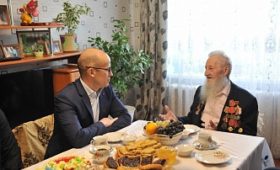 Глава Удмуртии Александр Бречалов находится в рабочей поездке по Юкаменскому району