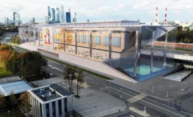 Москва: Стеклянный фасад и беговая дорожка на крыше: каким будет Дворец единоборств в «Лужниках»