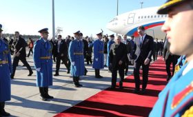 Владимир Путин прибыл в Сербию