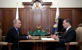 Встреча с Председателем Правительства Дмитрием Медведевым