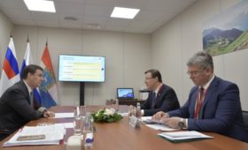 Губернатор Самарской области Дмитрий Азаров провел переговоры с Министром сельского хозяйства РФ