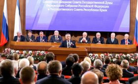 В Симферополе состоялось совместное заседание Совета ГД и Государственного Совета Крыма