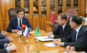 Губернатор Орловской области Андрей Клычков встретился с делегацией Туркменистана