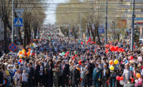 Более 65 тысяч жителей Коми поддержали всенародную акцию «Бессмертный полк»