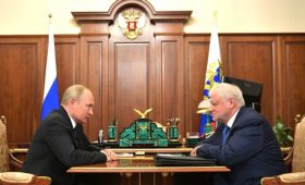 Встреча с лидером партии «Справедливая Россия» Сергеем Мироновым