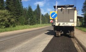 Архангельская область: В Няндомском районе отремонтировано 10 тысяч квадратных метров региональных автодорог