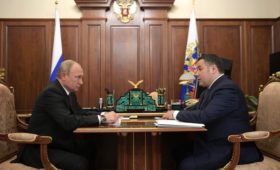 Встреча с губернатором Тверской области Игорем Руденей