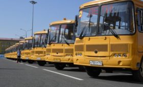 Самарская область: Школы региона получили 69 новых автобусов