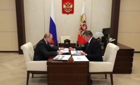 Рабочая встреча с губернатором Вологодской области Олегом Кувшинниковым
