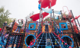 Почти 150 детских площадок установили в Подмосковье по губернаторской программе с начала года