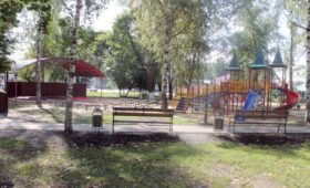 Мордовия: в центре села Кемля благоустроен парк-сквер