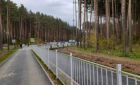 В Березовском открылся новый уличный оздоровительно-досуговый комплекс с самой протяженной велодорожкой в Свердловской области