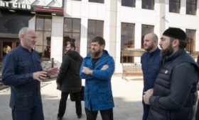 Р. Кадыров проверил работу по благоустройству Грозненского района