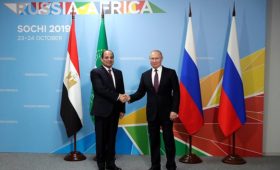 Встреча с Президентом Египта Абдельфаттахом Сиси