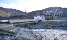 В Северной Осетии проведут реконструкцию моста у подножья Аланского Успенского монастыря