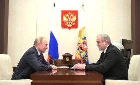 Встреча с лидером фракции «Единая Россия» Сергеем Неверовым