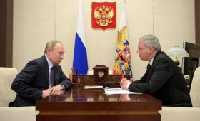 Встреча с главой Республики Северная Осетия – Алания Вячеславом Битаровым