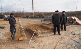 Глава Мордовии Владимир Волков проинспектировал строительство путепровода на Северо-Восточном шоссе