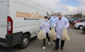 Астраханские предприниматели помогают медикам в борьбе с коронавирусом