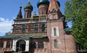 Специалисты проводят комплексную оценку состояния церкви Николы Мокрого в Ярославле