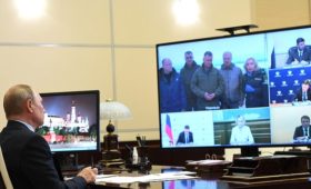 Совещание о ходе ликвидации последствий разлива дизельного топлива в Красноярском крае