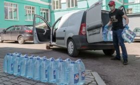 Тульская область: Больницам региона передали питьевую воду