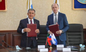 Рустам Минниханов и Олег Хорохордин подписали Соглашение о сотрудничестве между Республикой Татарстан и Республикой Алтай