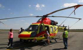 В Астраханской области появился вертолёт санитарной авиации