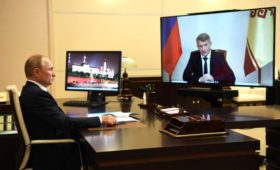 Рабочая встреча с врио главы Чувашии Олегом Николаевым