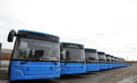 17 вместительных автобусов пополнили автопарки транспортных предприятий Кузбасса