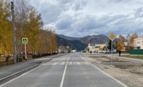 Ремонт 12 участков региональных трасс завершен в Республике Алтай по нацпроекту