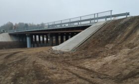 В Буйском районе введен в эксплуатацию железобетонный мост через реку Тебза
