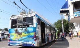 Минтуризма РК: В Крыму запустили троллейбусы с аудиогидом в Алушту и Ялту