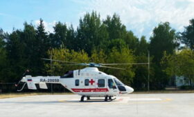 Ивановская область: В составе региональной службы санавиации начал работу новый вертолет «Ансат»