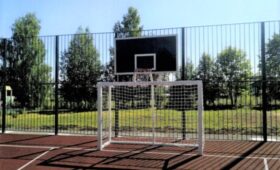Для более 350 жителей деревни Жебреи Пермского района построена новая спортивная площадка