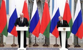 Пресс-конференция по итогам российско-белорусских переговоров