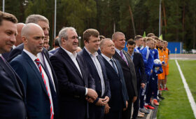 Жуковка спортивная: состоялось открытие реконструированного стадиона «Лесная Поляна» и ледовой арены «Десна»