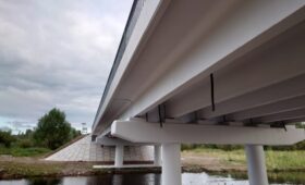 Псковская область: Завершена реконструкция моста через реку Ашевку в Бежаницком районе
