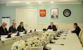 Глава Адыгеи провел встречу с руководителем Северо-Кавказского управления Ростехнадзора