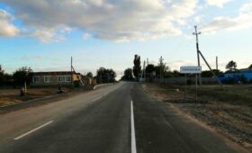 В Астраханской области по нацпроекту завершены работы на подъездах к селам Столбовое и Туркменка