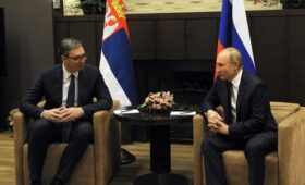 Переговоры с Президентом Сербии Александром Вучичем