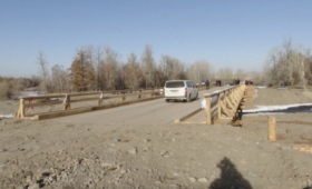 По поручению Главы Тувы отремонтирован мост в селе Бажын-Алаак